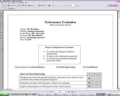 Performance Evaluation